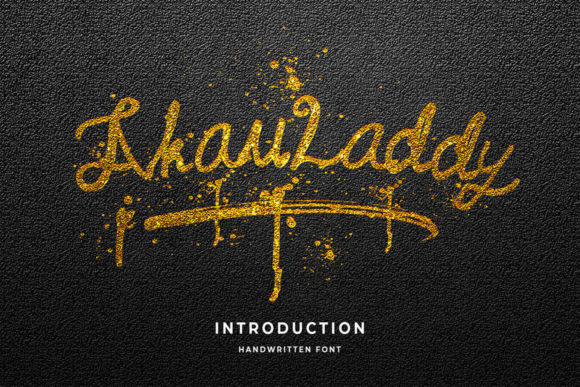 Akau Laddy: A Delicate Handwritten Font for Timeless Design