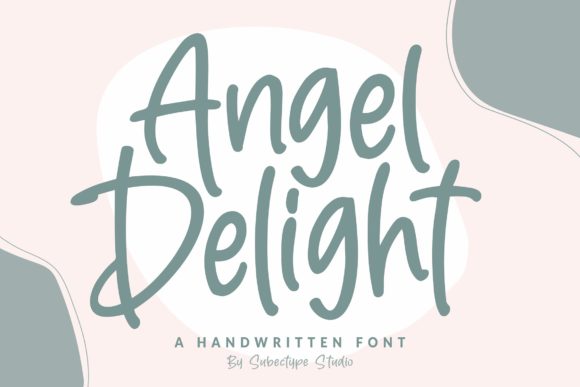 Angel Delight: A Sweet Brushed Font for Creative Expression