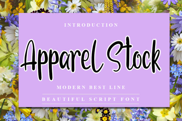 Apparel Stock: The Font That Makes Your Designs Feel Human
