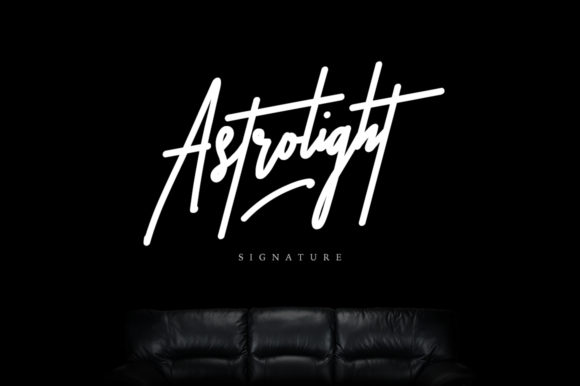 Astrolight: A Handwritten Font Designed to Elevate Your Creative Work