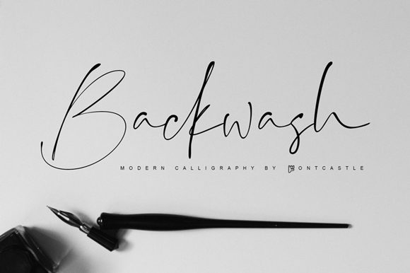 Backwash: The Thin, Stylish Handwritten Font That Makes Ideas Feel Real