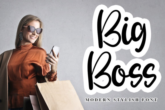 Big Boss Font: The Modern Handwritten Touch for Professional Projects