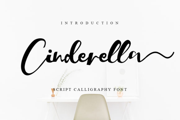 Cinderella: A Calligraphy Typeface for Creative Projects