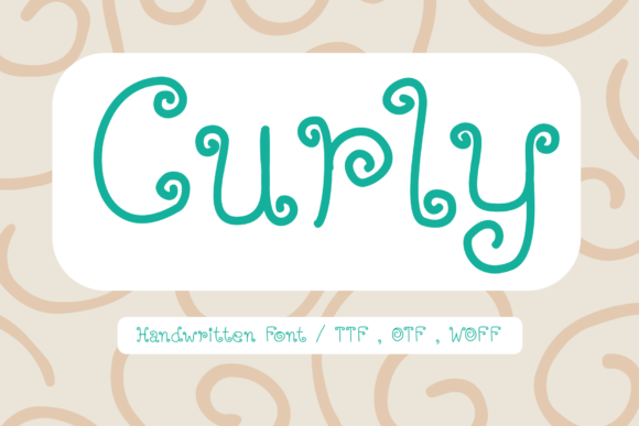 Curly: The Handwritten Font That Adapts to Your Vision