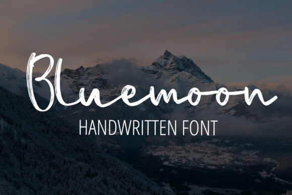 Evaluating the Bluemoon Handwritten Font for Your Projects