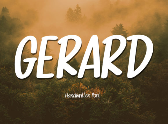 Gerard: The Friendly Casual Font for Your Creative Projects