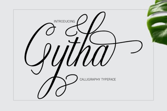 Gytha: An Elegant Handwritten Font That Works as Hard as You Do