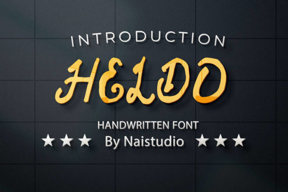Heldo: A Handwritten Font That Adds Warmth and Character Where It Matters Most