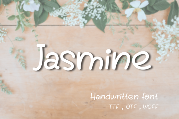 Jasmine: The Handwritten Font That Brings Personality to Your Projects