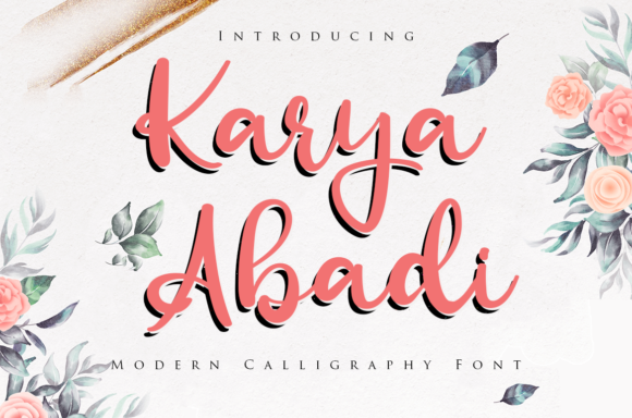 Karya Abadi: The Handwritten Masterpiece for Sophisticated Design