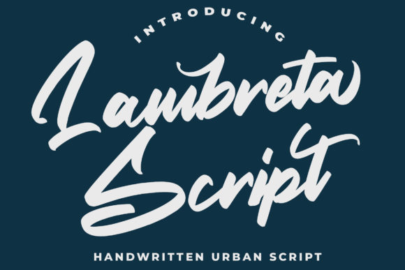 Lambreta: The Elegant Handwritten Touch Your Projects Deserve