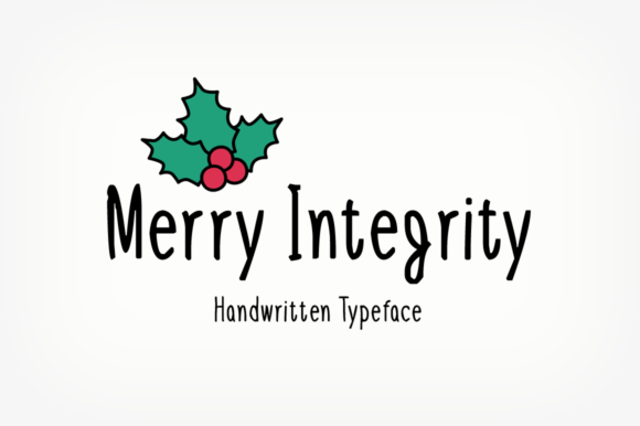 Merry Integrity: Your Go-To Handwritten Font for Authentic Designs