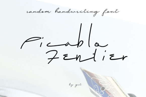 Picablo Fentier: A Distinct Handwritten Font for Professional Expression