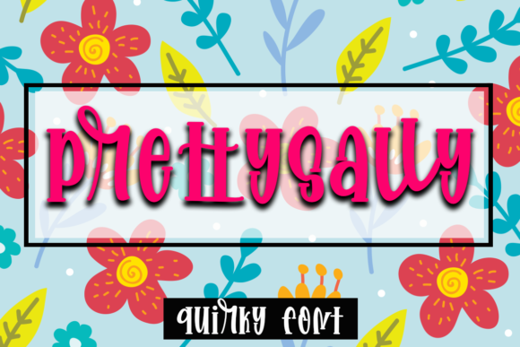 Prettysally: The Whimsical Handwritten Font Bringing Playful Character to Professional Design