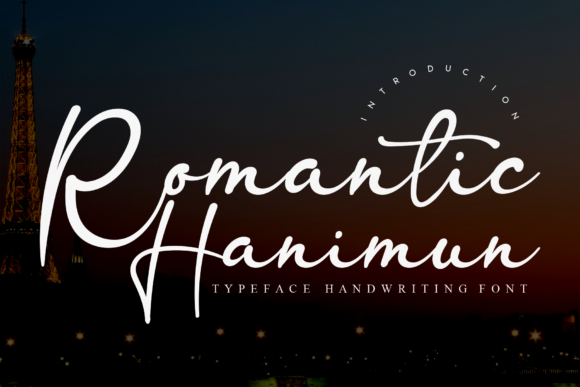 Romantic Hanimun: The Handwritten Font That Adds Elegance to Your Work