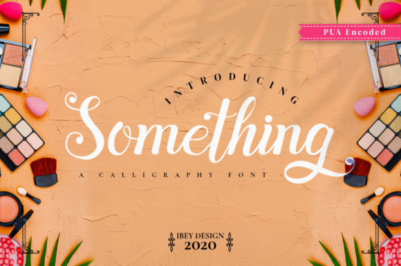 Something: The Delicate Handwritten Font Your Designs Need