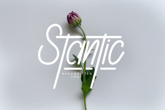 Stantic: A Font for Authentic Handcrafted Design