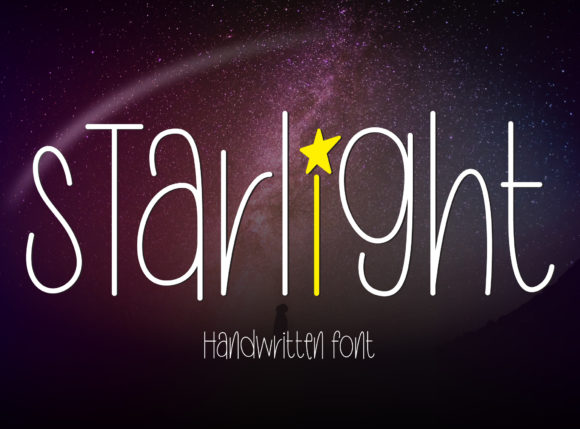 Star Light: A Friendly Script Font for a Human-Centered Design Process