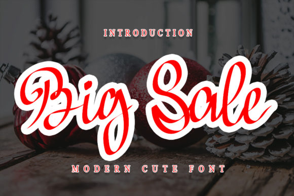 The Art of Connection: Why the Big Sale Font Resonates in a Digital Age
