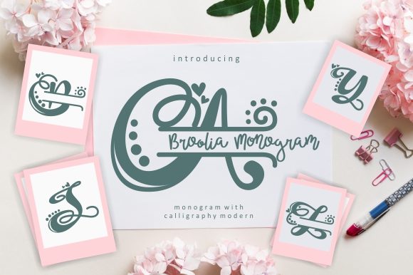 The Distinctive Charm of Broolia Monogram: A Guide to Artful Typography