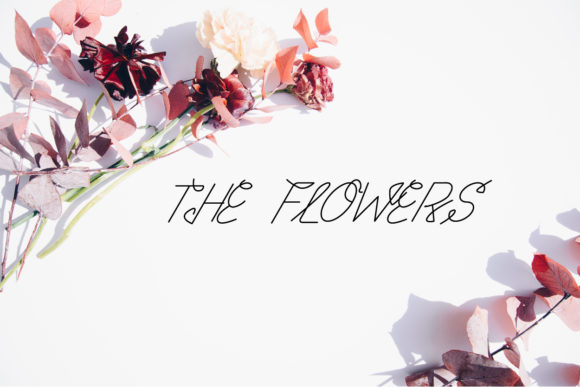 The Flowers Font: Where Elegance Meets Expression