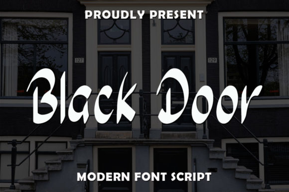 The Gentle Touch of Black Door: A Font for Modern Warmth