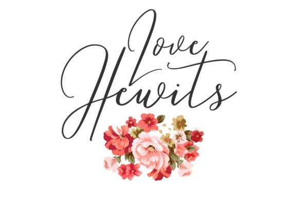 The Love Hewits Font: A Delicate, Handwritten Style for Personal Design Projects