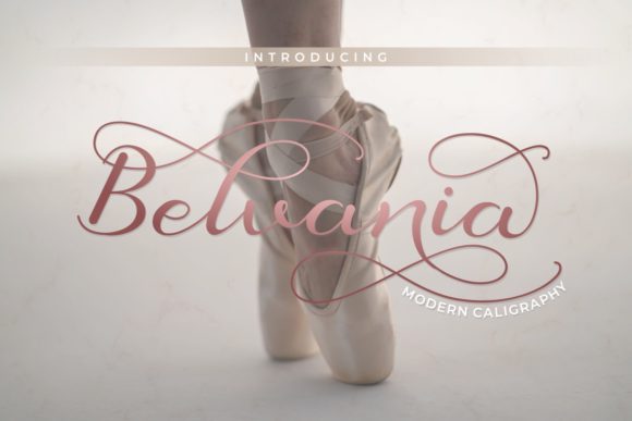 The Romantic Charm of Belvania: Choosing and Using a Handwritten Font