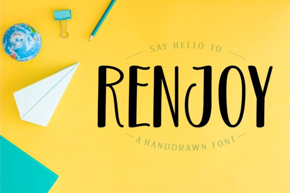 The Strategic Power of Renjoy: A Handwritten Font for Intentional Communication