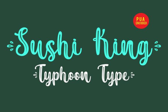 The Sushi King Font: Where Friendly Handwriting Meets Professional Design