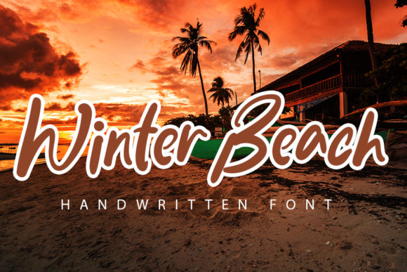 The Unique Charm and Versatility of Winter Beach Font
