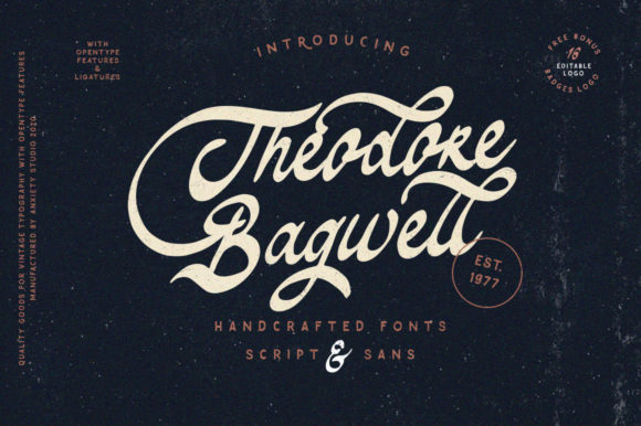 Theodore Bagwell Font: Your Secret Weapon for Design Elegance